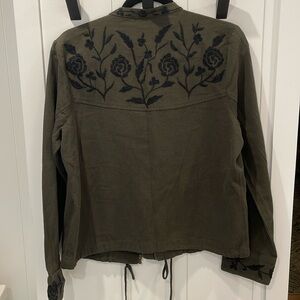 Lucky Brand Embroidered Coat Size M